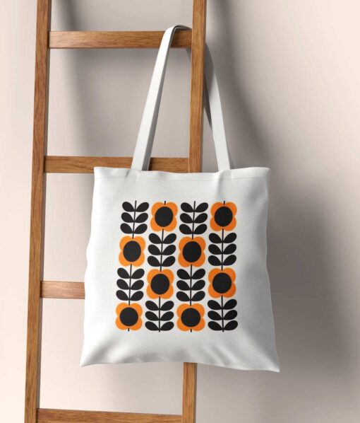 Buy Floral Hand Printed Cotton Tote Bag For Every Occasion By RagaFab